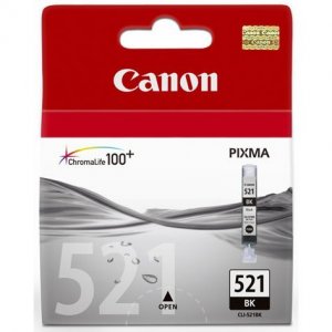Cartuccia Canon CLI-521BK
